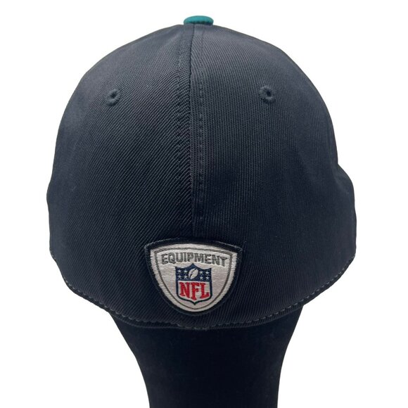 Philadelphia Eagles Reebok Fitted Hat Cap Men's S/M NFL On Field Green Flexfit - Picture 5 of 12